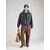 ALPHA INDUSTRIES Majica modra/bela
