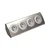 Kuhinjska doza 4x2P+Z, montaža na ježka, INOX