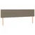 vidaXL Box spring postelja z vzmetnico taupe 120x190 cm blago