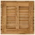 Gornji dio stola 50 x 50 x 3,5 cm Četvrtasti Čvrsto teak drvo