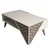 Wallity Klub sto Beril 105x58x40cm Krem