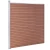 Den WPC ograjni paneli 7 kvadratnih + 1 poševni 1311x186 cm