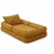 Atelier Del Sofa Exclusive 150 dečiji ležaj od sunđera 90 × 45 × 150 cm, senf žuta