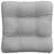 Jastučići za sjedenje 4 pcs Oblačnosiva 40 x 40 x 12 cm tkanina