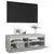 TV ormarić s LED svjetlima siva boja betona 100 x 35 x 40 cm