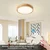 Brilagi - LED prigušiva svetiljka WOODLINE LED/48W/230V 3000-6000K hrast prečnik 40 cm +sa daljinskim upravljačem