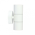 V-TAC Zidna lampa 7570, Fasadna, 2 x GU10, 60W, Bela