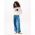 Tommy Jeans Majica mornarska/brusnica/bela