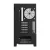 darkFlash Računalniški ohišje Darkflash DY450 brez ventilatorjev (črno)