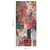Perivi tepih s patchworkom 80 x 300 cm raznobojni