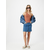 Womens asymmetrical terracotta top