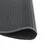 Vidaxl Okrogla preproga siva 60 cm bambus