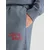 Calvin Klein Jeans Hlače  dimno modra / rdeča