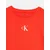 Calvin Klein Jeans Majica LVCKSJA16G Rdeča Boxy Fit