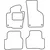 Textile car mats VW Passat CC 2008-