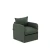 Atelier del Sofa Fotelja na rasklapanje Saga Single, 68 x 70 x 66 cm, Zelena