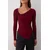 Trendyol Milla ženska bluza Twoaw26Bz00117, burgundac