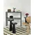 Hanah Home Set klub stolova Lilyum, 2 komada, Crni