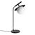 Opviq Stona lampa, Crna