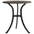 3-dijelni bistro set od lijevanog aluminija brončani