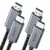 Kabel Syntech HDMI na HDMI 4K braided (2 komada) crni