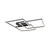 Braytron LED plafonjera BRY-CRYSTAL-B-80W-3U1-DALJINSKI-CRNA