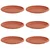 Kružni Pladanj za Cvijeće 6 pcs Crvena cigla O 17,5 x 2 cm