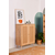 Hanah home Polica 40x110x90cm Hrast