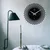 Wallity Zidni sat 48x48cm Crni