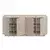 HANAH HOME Samostojeća komoda Dorma Travertine