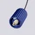 Sollux SL.1740 - Luster na sajli HALO 3xG9/8W/230V prečnik 25 cm plava