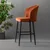 Hanah Home Set 2 barske stolice Bronzano-Crni
