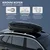 Car 888 Accessories Krovni kofer, 600 l, 173x81x37 cm, Crni