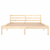 vidaXL 810440  Bed Frame Solid Wood Pine 160x200 cm