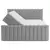 Boxspring Krevet Lina 200/220 cm , siva