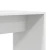 Stol s policom Bijelo 138,5 x 55 x 143 cm Konstruirano drvo