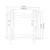 Cabletech Zidni nosač za TV UCH0153,13-42, Tilt, Crni