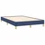 shumee vidaXL Posteljni okvir brez vzmetnice moder 120x190 cm blago