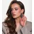 Uhani JEWELRY & WATCHES - Black Boho Hoops - B128