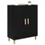 Kreveta Crni hrast 70 x 34 x 90 cm Konstruirano drvo