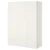 PAX / BERGSBO Garderober, bela/bela, 150x60x201 cm