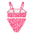 Abercrombie & Fitch Bikini, roza / bijela