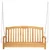 Ljuljačka Prirodna 114 x 61 x 61,5 cm Čvrsto teak drvo