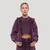 GymBeam Women‘s Abyss Hoodie Raisin