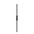 Crna zidna LED lampa 12W 3000K IP20 1m