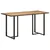 Blagovaonski stol 140 cm od grubog drva manga