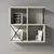 Hanah Home Zidna polica Extra, 60x60x24 cm, Krem