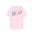 Cropp - Predimenzionirana majica s printom - pastelno pink