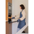 Kitchen apron, Dark Blue - Tiseco