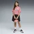 Essentials 2 Colour No. 1 PUMA Logo Short Length Tee Youth, Age, Wild Pink, 7-8Y